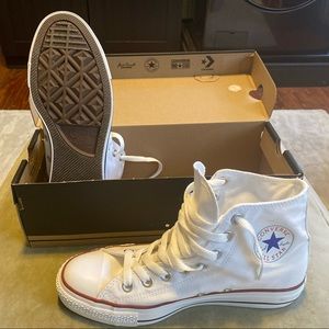 Chuck Converse AllStars Optic White Hightop